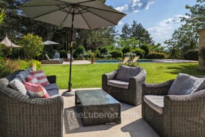Sitting spot on terrace