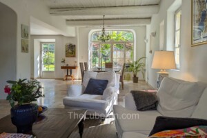 Living room to dining table